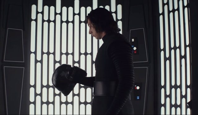 Adam Driver en 'Star Wars: Los últimos Jedi'