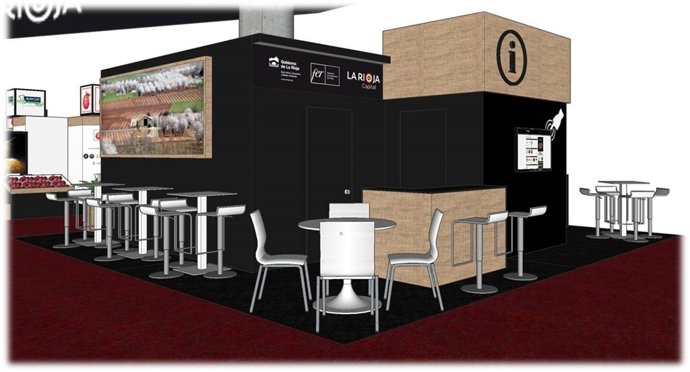 Stand de La Rioja con Fruit Attraction