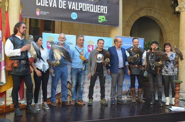 Presentación de las XXIII Jornadas de Cetrería. 