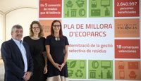 El Plan de Mejora de Ecoparques valencianos contempla una inversión de 2,5 millones de euros e incentivos a usuarios