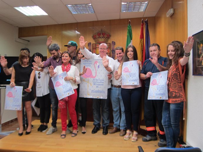 Presentación de la campaña 'Stop flamencos'         