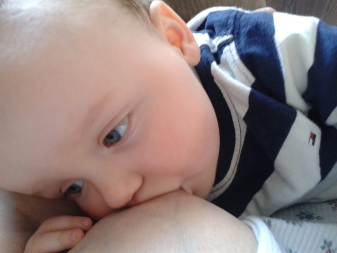 Bebé, amamantar, leche materna