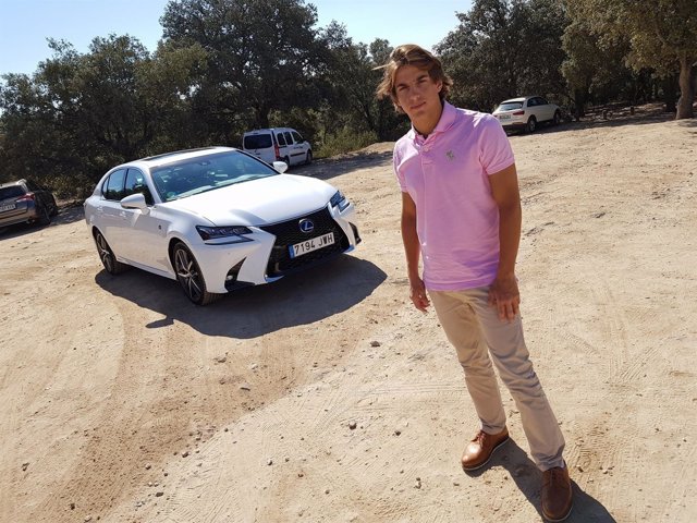 Roberto Mehri en el evento de Drive & Win