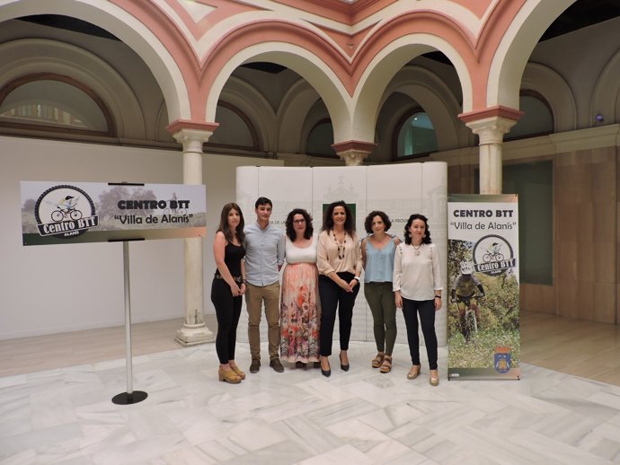 Presentación del centro BTT de Alanís.