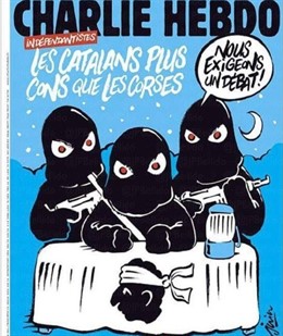 Portada de Charlie Hebdo sobre la crisis en Cataluña