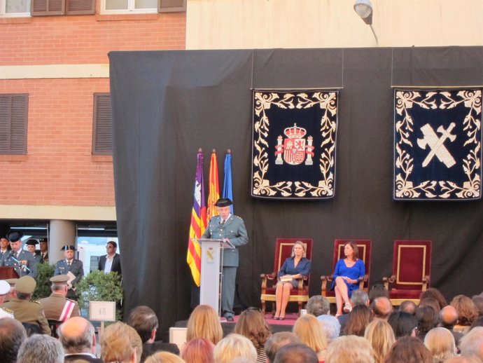 Jaume Barceló durante la Festividad del Pilar