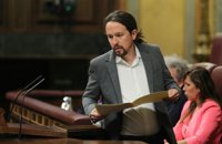 Pablo Iglesias cuestiona que Rajoy defienda la ley mientras "el PP la incumple" por la corrupción
