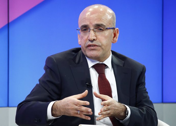El viceprimer ministro de Turquía, Mehmet Simsek.