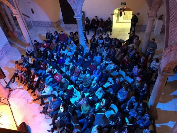 Asistentes a actuaciones del programa Noches de Palacio de la Diputación de Jaén