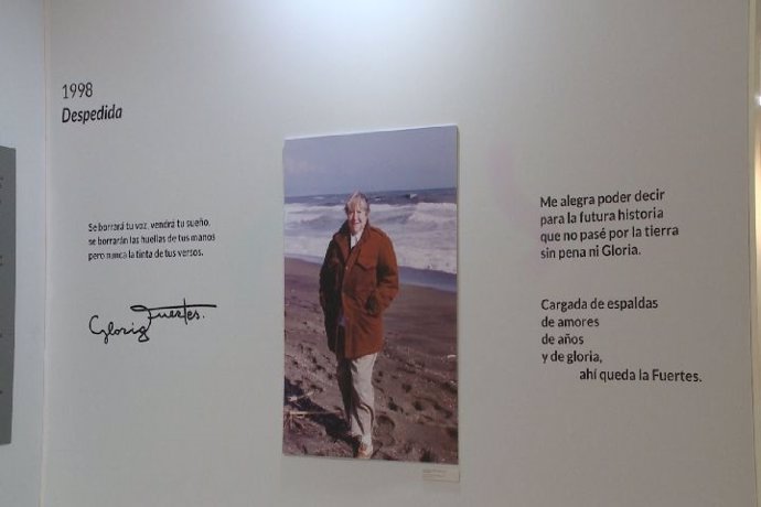 Una exposición en Bilbao recuerda a la poetisa Gloria Fuertes