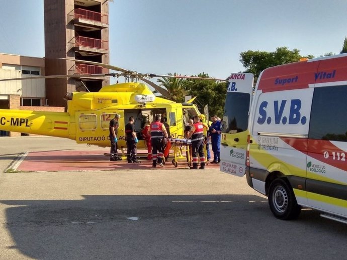 Rescate de un cazador en el barranco de les Fonts, en Pedreguer