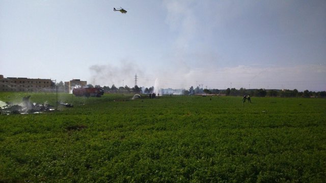 Accidente Eurofighter Albacete