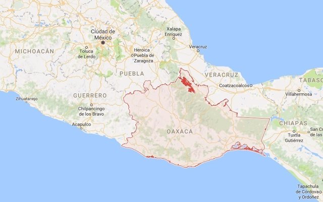 Sismo Oaxaca México