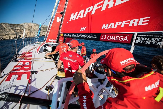 Mapfre en la etapa cero de la Volvo Ocean Race 2017-18