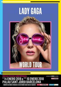 Lady Gaga reprograma en enero los conciertos aplazados en Barcelona