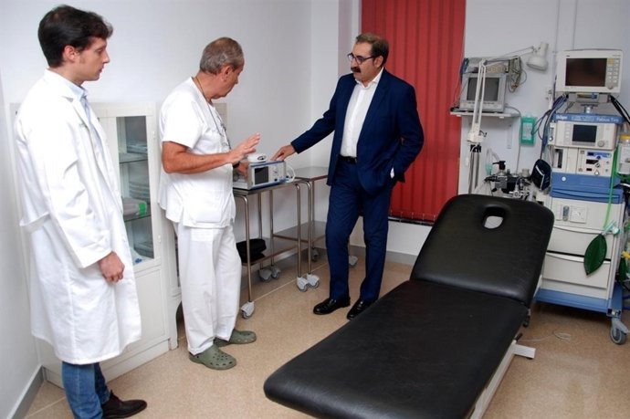 El consejero visita la unidad