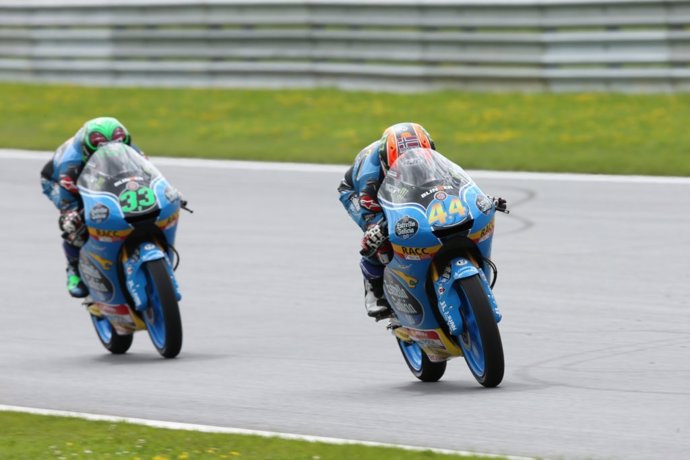 El piloto español de Moto3 Arón Canet