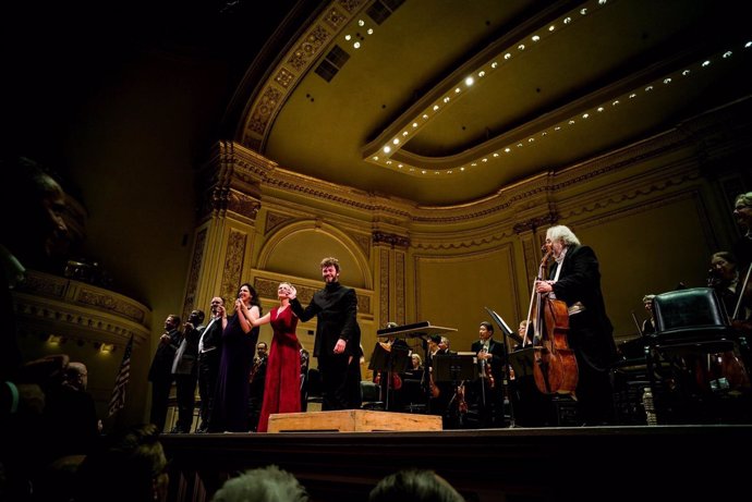 Pablo Heras-Casado en el Carnegie Hall