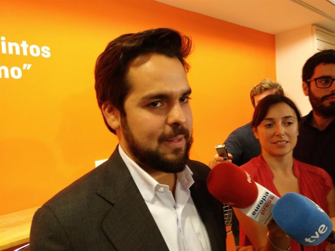 El portavoz de Cs, Fernando de Páramo