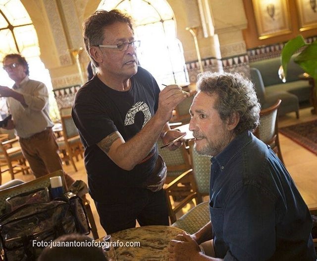 Paco Cañizares es uno de los artistas más polifacéticos de Almería.