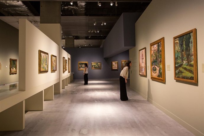 La exposición 'Sorolla. Un jardín para pintar' en CaixaForum Sevilla