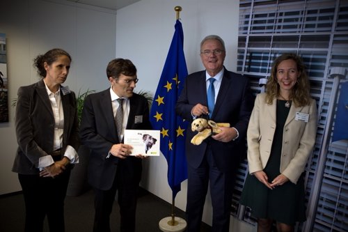 Ana Peláez, Alberto Durán, Neven Mimica y Patricia Sanz 