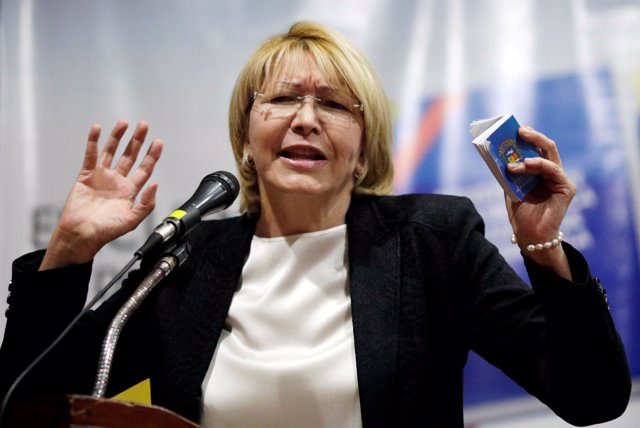 Luisa Ortega Díaz, ex fiscal general de Venezuela, en una imagen de archivo