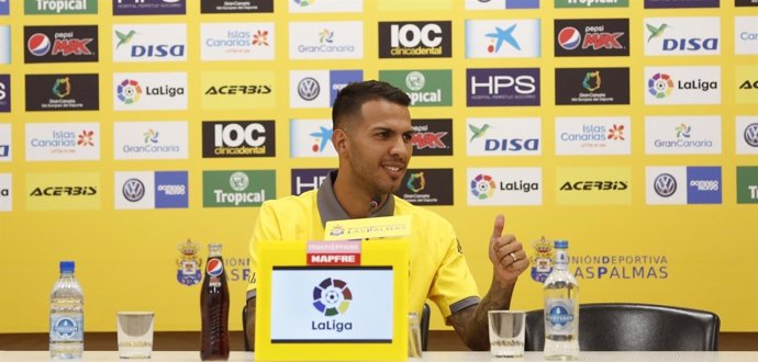 Jonathan Viera, jugador de la UD Las Palmas