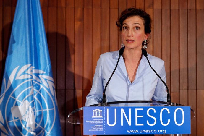 France's Audrey Azoulay, the newly-elected Director-General of the United Nation