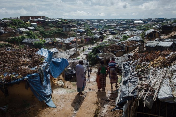 Refugiados rohingya en Bangladesh