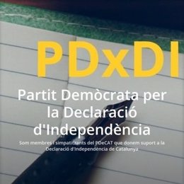 PDxDI, agrupación de PDeCAT para la Declaración de la Independencia