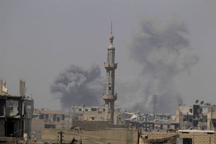 Combats a Raqqa