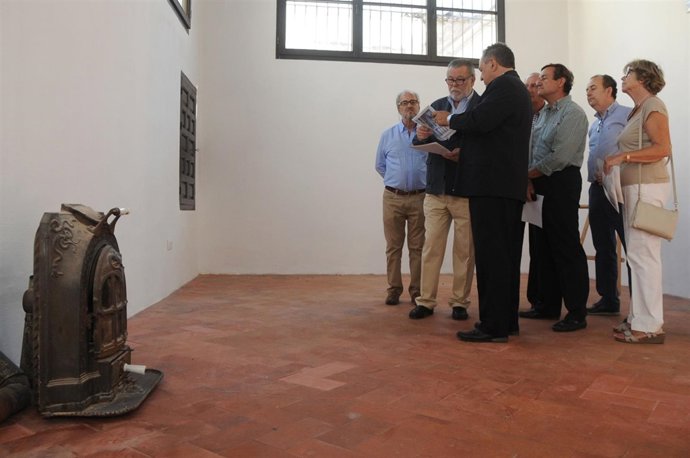 Visita al estudio de Julio Romero de Torres