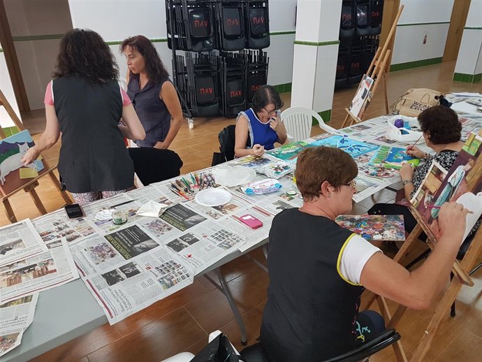 Taller 'Carmen de Burgos' de la Diputación de Almería en Alcolea