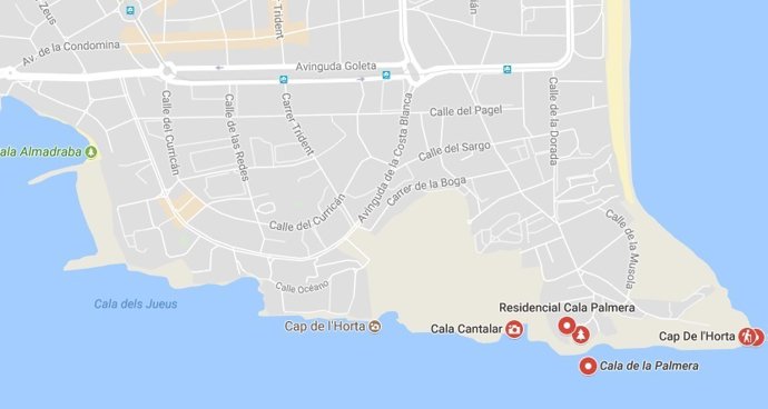 Cala en el Cabo de Huertas