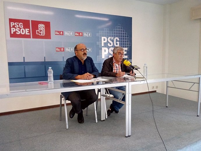Los diputados socialistas Raúl Fernández y José Quiroga