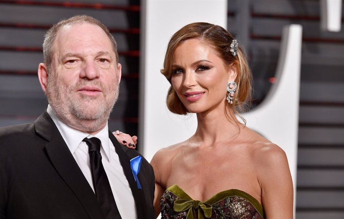 Harvey weinstein y su mujer