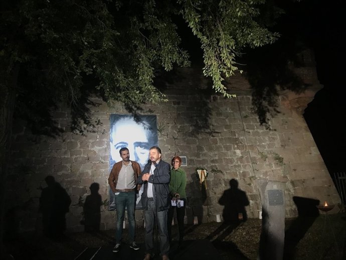 Alfred Bosch (ERC) donde fusilaron a Lluís Companys