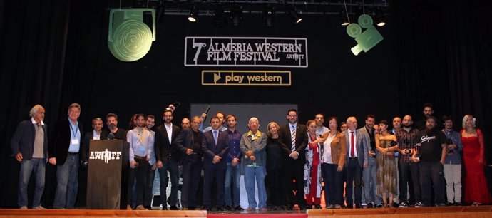 Foto de familia del Almería Western Film Festival