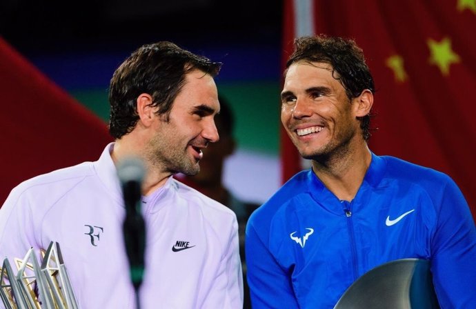 Roger Federer Rafa Nadal Shanghai