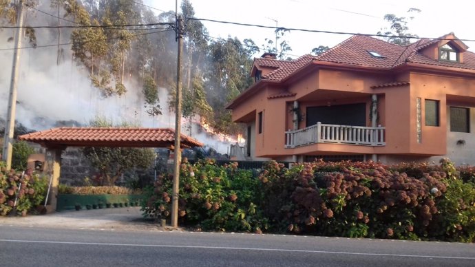 Incendio en Vincios