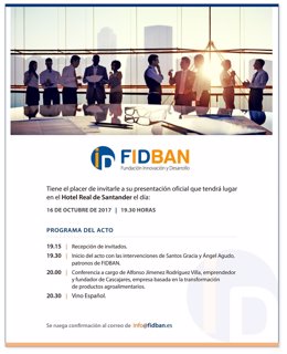 Presentación de FIDBAN