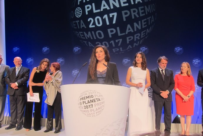 Cristina López Barrio, finalista del Premi Planeta 2017 