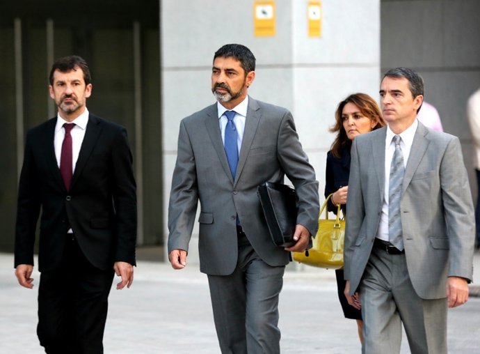 Trapero acudeix a declarar l'Audiència Nacional