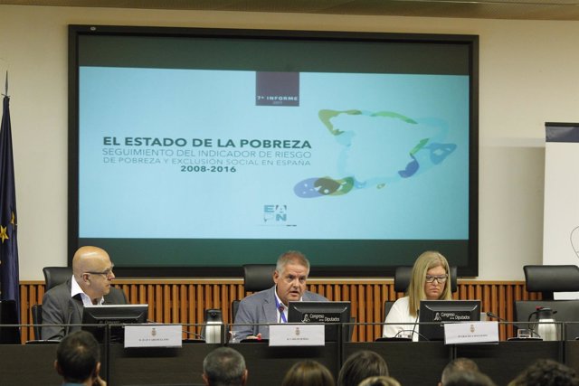 Presentación de El Estado de la Pobreza. España 2017 VII Informe anual