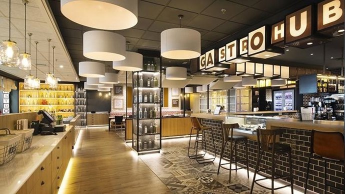 Local d'Areas en un aeroport