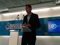 Albiol (PP) pide prohibir los programas electorales independentistas si hay comicios
