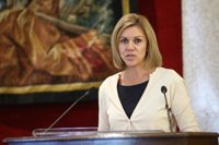 Cospedal visita mañana dos cuarteles en Cataluña y depositará una placa de agradecimiento que le entregó Zoido