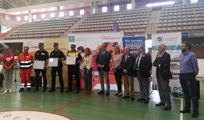 Consejera salud. Málaga. Día de concienciación ante la parada cardiaca