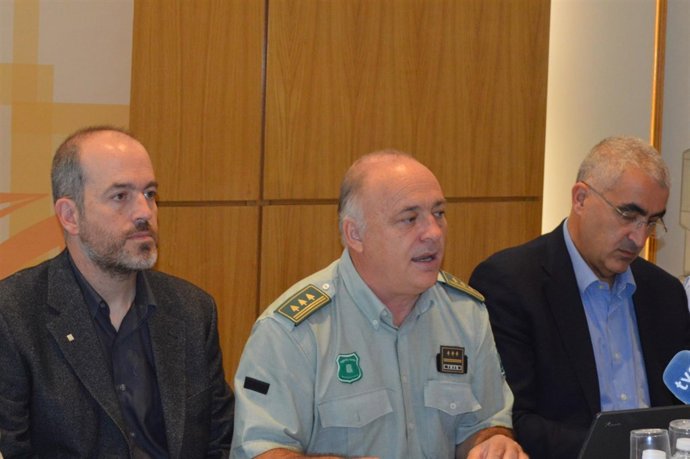 Marc Costa, Ricard Llorens y Juli Gendrau